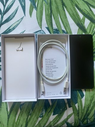 Vivo Y19s 256GB color Argento con scatola e custodia