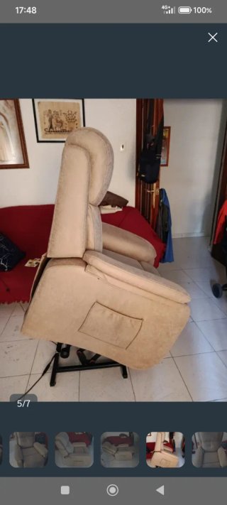 Sillón Relax y Radiador De'Longhi