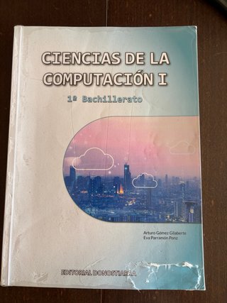 Ciencias de la computación I, 1o Bachillerato