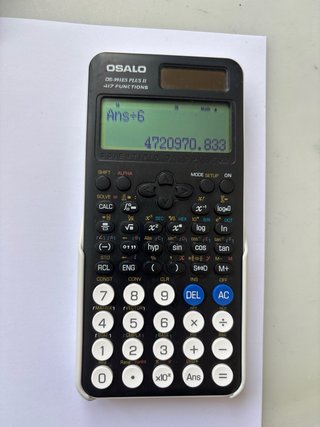 Calculadora Científica Osalo OS-991ES PLUS II