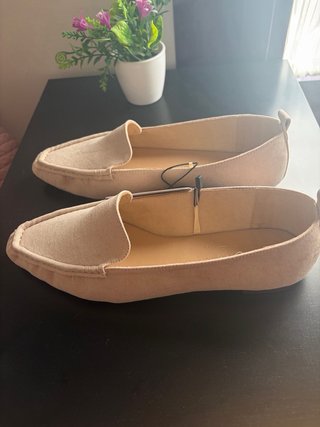 Mocasines Sfera Beige Mujer
