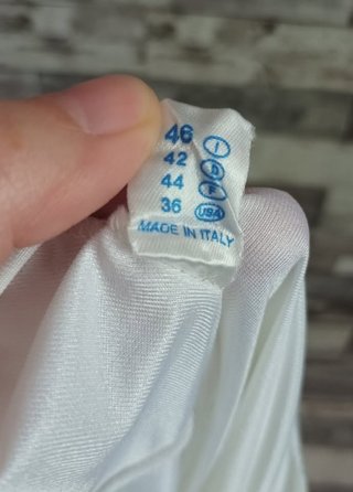 SOTTOVESTE VINTAGE tg. 46 PIZZO E FIORELLINI ROSA