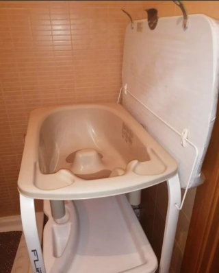 Bañera Jané con cambiador