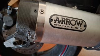 Silenciador arrow yamaha r6 r 2007