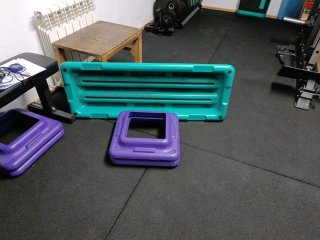 Step Fitness Grande con 2 Elevadores
