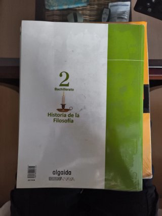 Historia de la filosofía, 2 Bachillerato