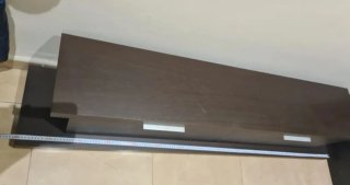 Mueble recibidor madera