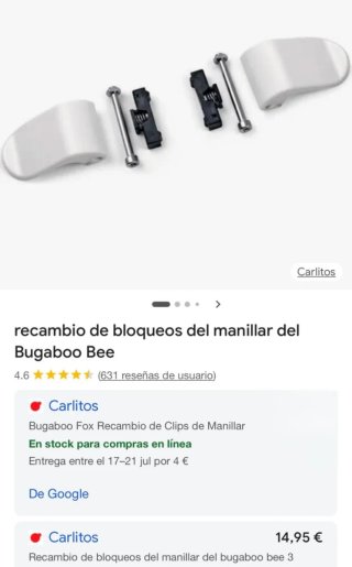 Bugaboo Bee 3 Silla de Paseo