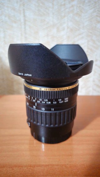 Objetivo Tamron 11-18mm Canon