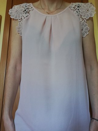 T-shirt Zara rosa taglia S