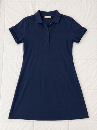 Vestido Polo Azul Marino Talla L