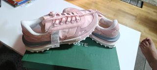 Zapatillas Lacoste Elite Active Rosa/Gris