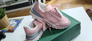 Zapatillas Lacoste Elite Active Rosa/Gris