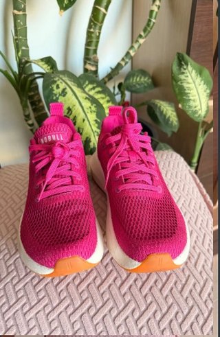 Zapatillas Nobull Crossfit Naranja y Rosa