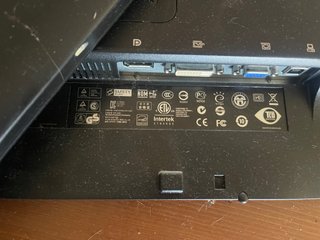 Monitor HP Compaq LA2306x Nero