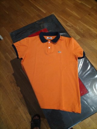 Polo Naranja Lacoste Talla M