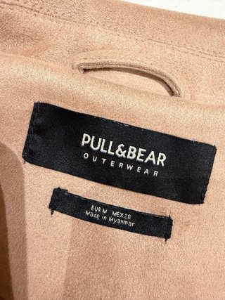 Chaqueta Biker Ante Pull&Bear Talla M