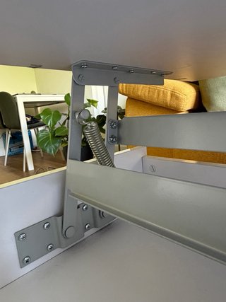Mesa centro elevable Ikea alto brillo
