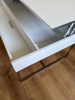 Mesa centro elevable Ikea alto brillo