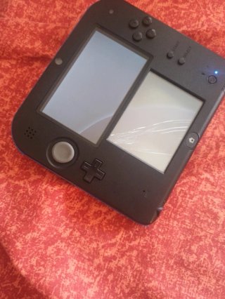 Nintendo 2DS, schermo rotto
