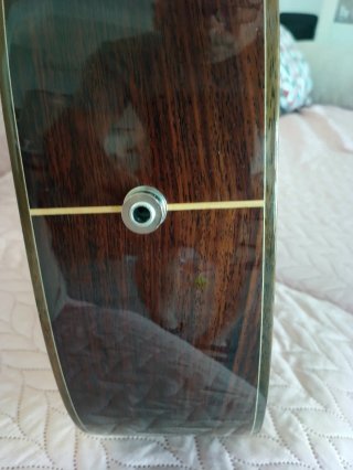 Guitarra Camps Maciza Amplificada