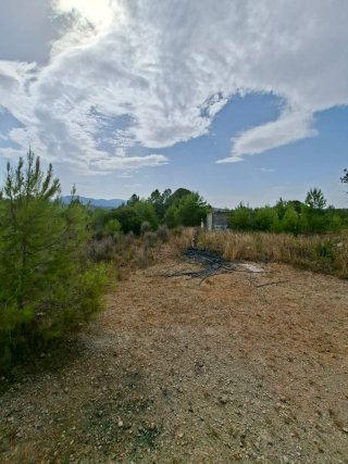 Terreno con casa para restaurar