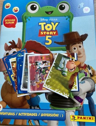 Cromos Toy Story 5 Panini  3 cromos