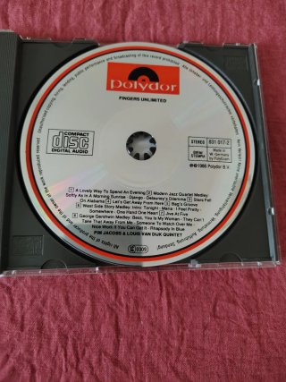 CD Pim Jacobs & Louis van Dijk Quintet - Fingers U