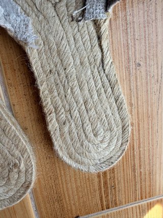 Alpargatas Yute Ibicencas Beige/Gris