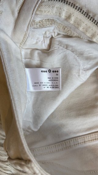 Pantalones Flare Beige