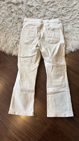 Pantalones Flare Beige