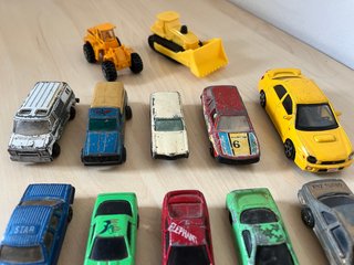 Lote 16 Coches Juguete Vintage Metal
