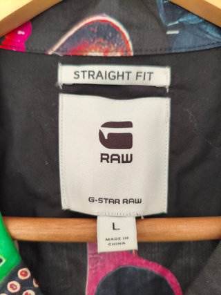 Camisa G-Star RAW Estampada Multicolor