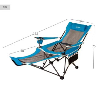 Sedia da Spiaggia Pieghevole Aktive per Campeggio