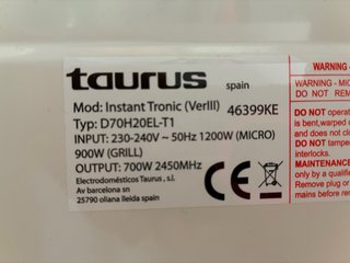 Microondas Taurus Blanco