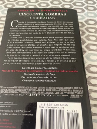 Cincuenta sombras liberadas (Movie Tie-in) / Fi...