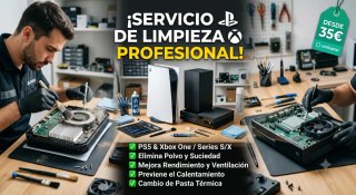 Servicio Limpieza PS5 Profesional.