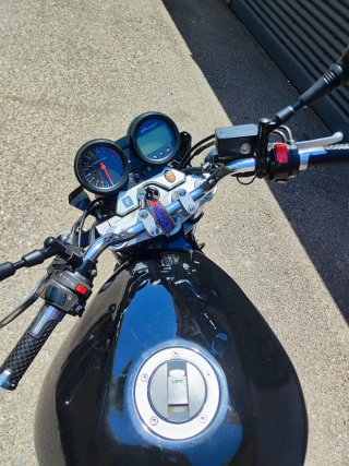 Suzuki Bandit GSF650 Naked Negra