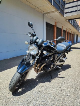 Suzuki Bandit GSF650 Naked Negra