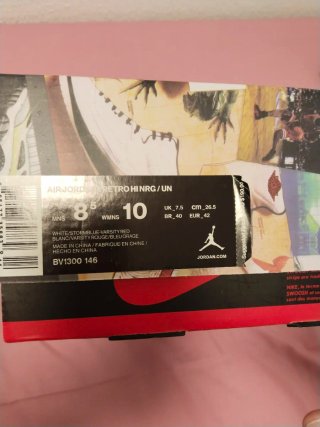 Jordan 1 Union Black Toe