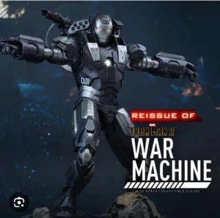 War Machine MK2 Hot Toys Diecast 1/6 Reissue