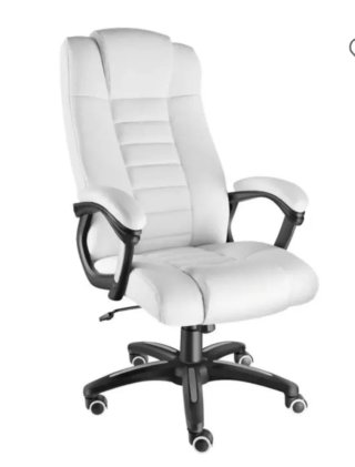 Silla de oficina blanca nueva.Bürostuhl MAFZ