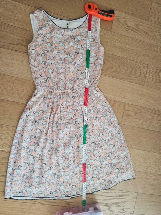 Vestito estivo seta e viscosa
