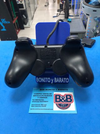 Mando ps2 sony negro