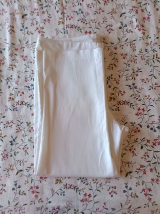 Pantaloncino da pesca bianco