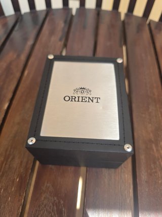 Reloj Orient Kamasu negro cristal zafiro