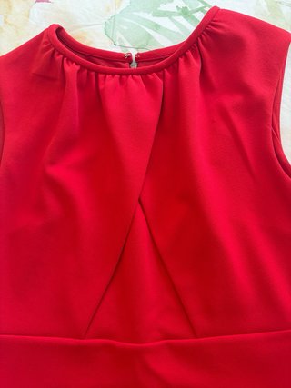 Vestido rojo elegante