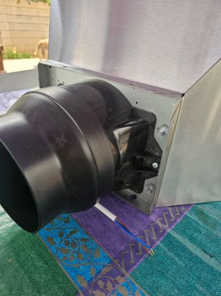 Campana extractora de aluminio
