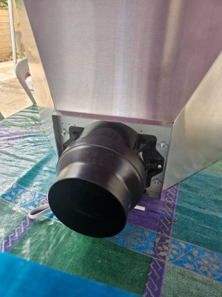 Campana extractora de aluminio