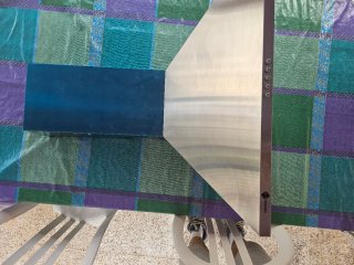 Campana extractora de aluminio